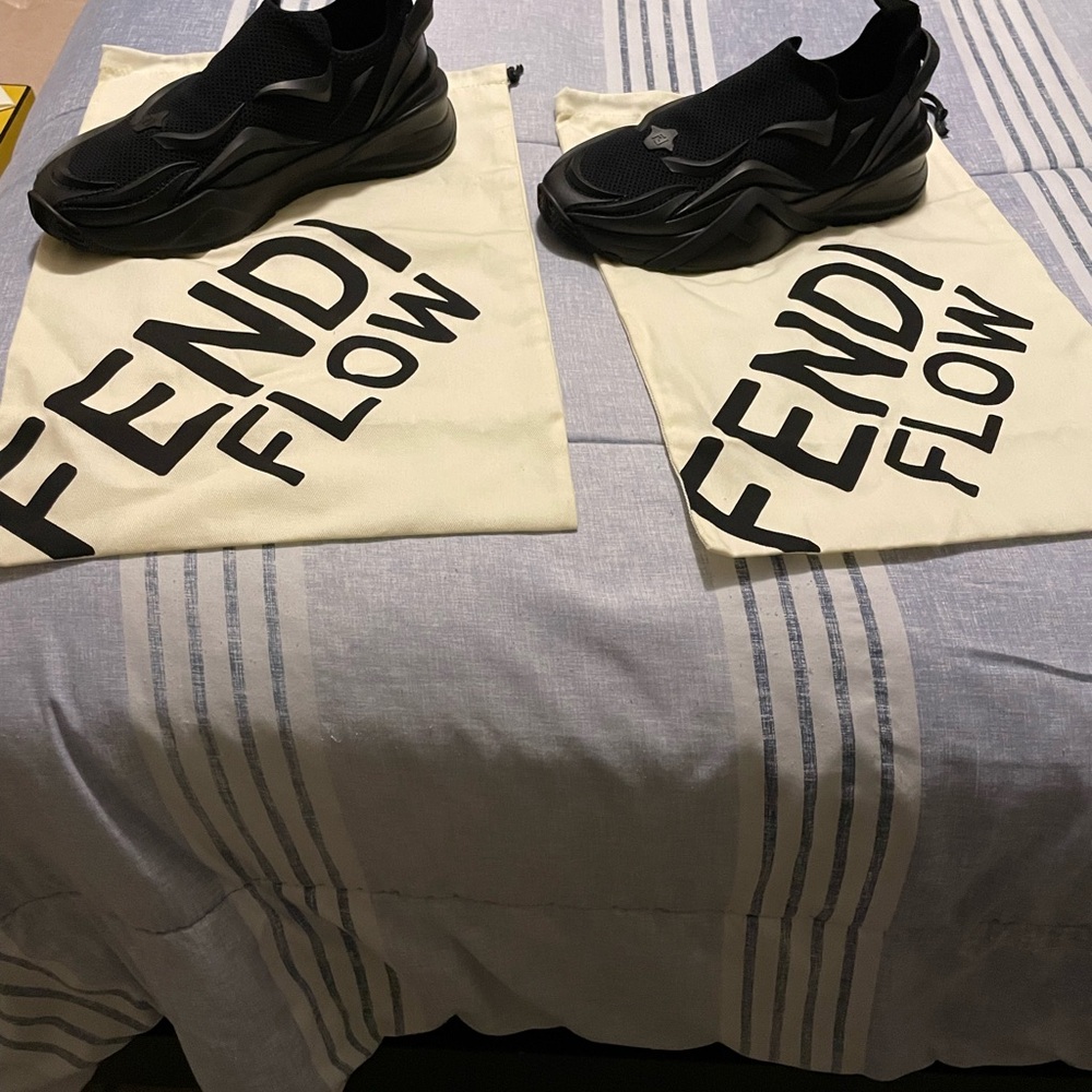 Fendi Black Flow Sneakers